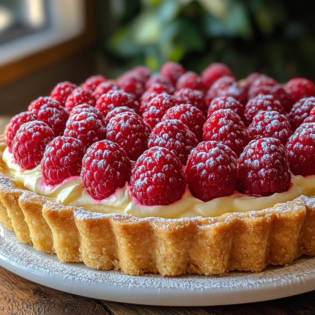 TARTA Z MALINAMI I MASCARPONE TARTA Z MALINAMI I MASCARPONE