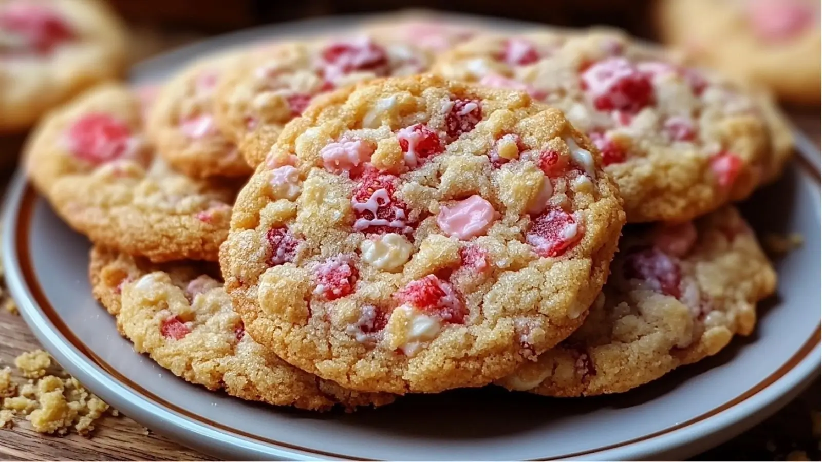 Ciasteczka Truskawkowe Crunch: 7 kroków do pyszności!