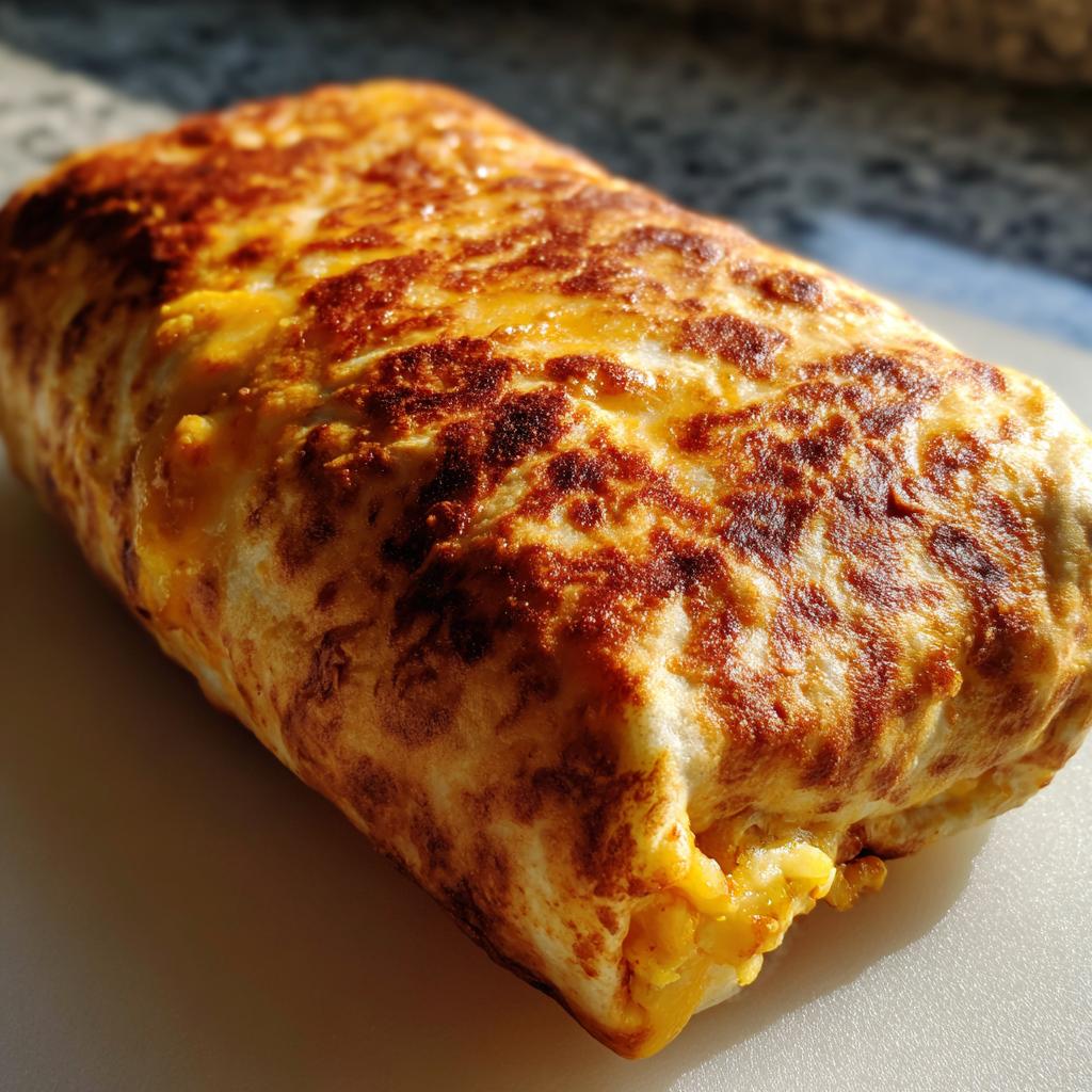 Air Fryer Breakfast Burrito - detail 1