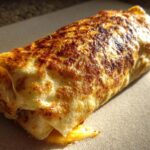 Air Fryer Breakfast Burrito