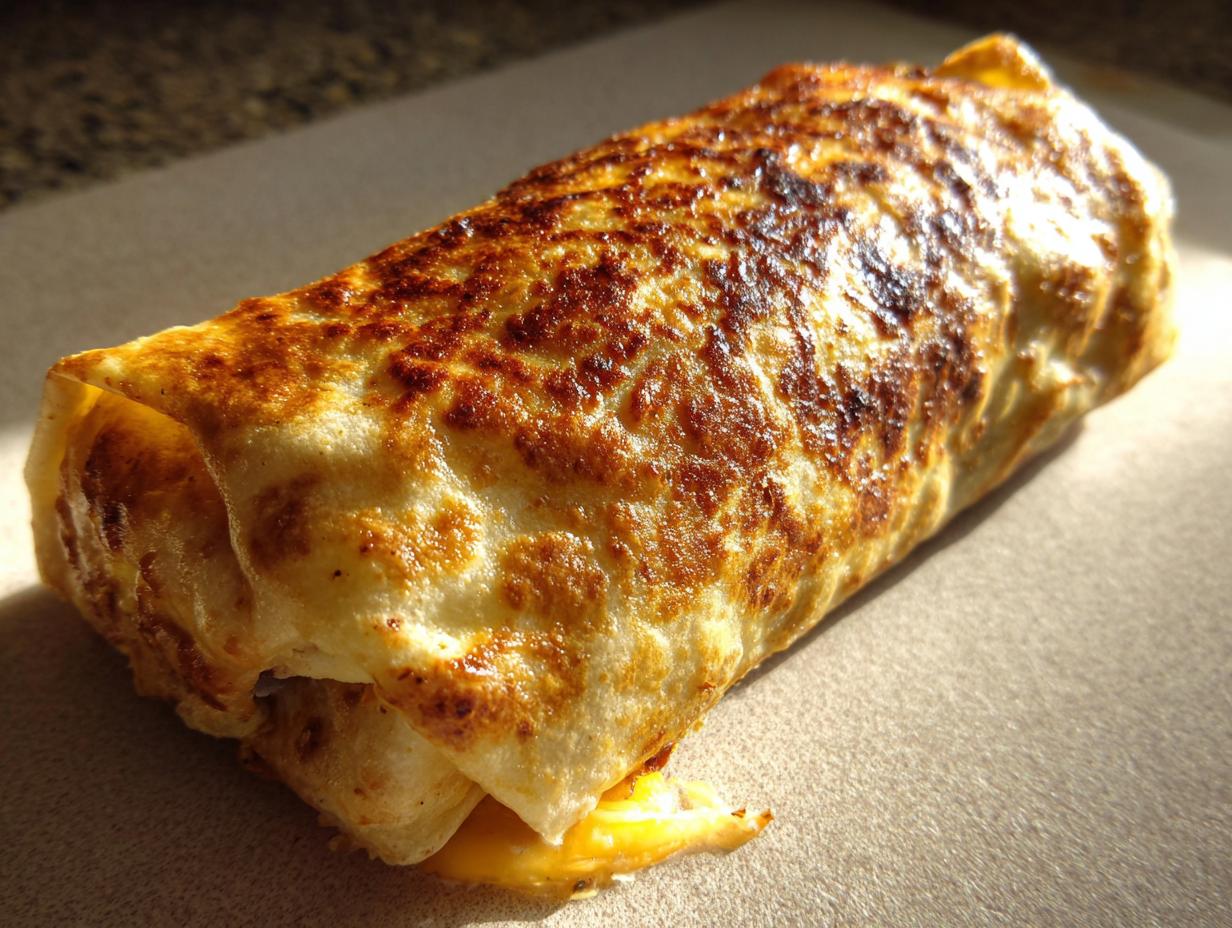 Genialne Air Fryer Breakfast Burrito