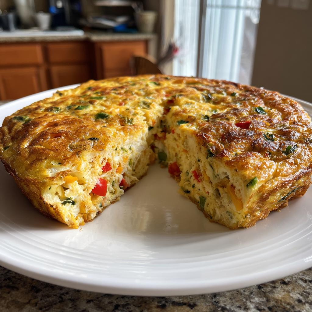 Air Fryer Breakfast Frittata - detail 2