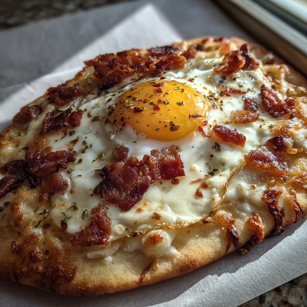 Air Fryer Breakfast Pizza - detail 1