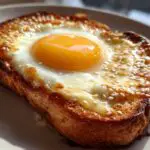 Air Fryer Egg & Cheese Toast