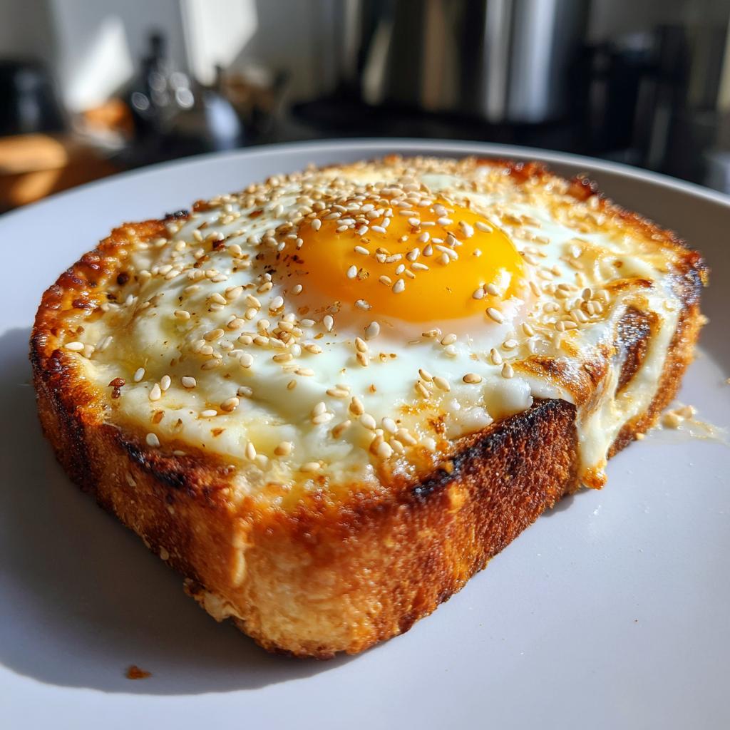 Air Fryer Egg & Cheese Toast - detail 3