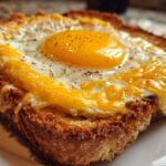 Air Fryer Egg and Cheese Toast