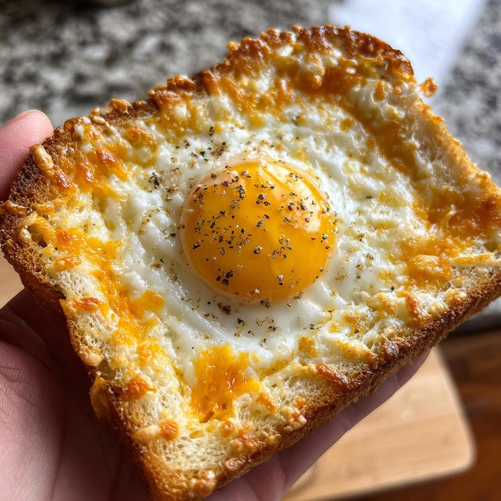 Air Fryer Egg and Cheese Toast - detail 3