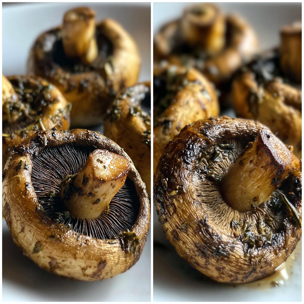 Air Fryer Mushrooms - detail 3