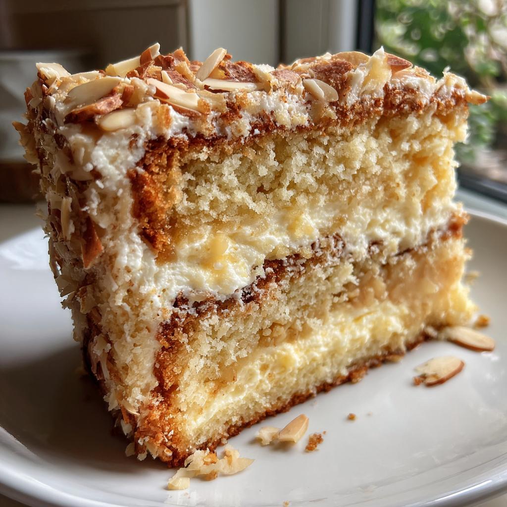 Bee Sting Cake (Bienenstich) - detail 2