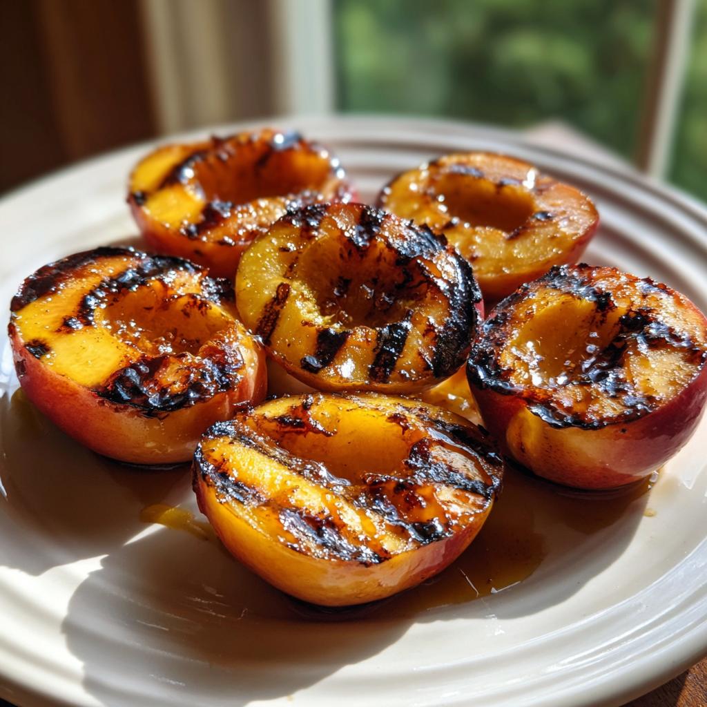 Caramelized Grilled Summer Peaches: 4 Boskie Brzoskwinie