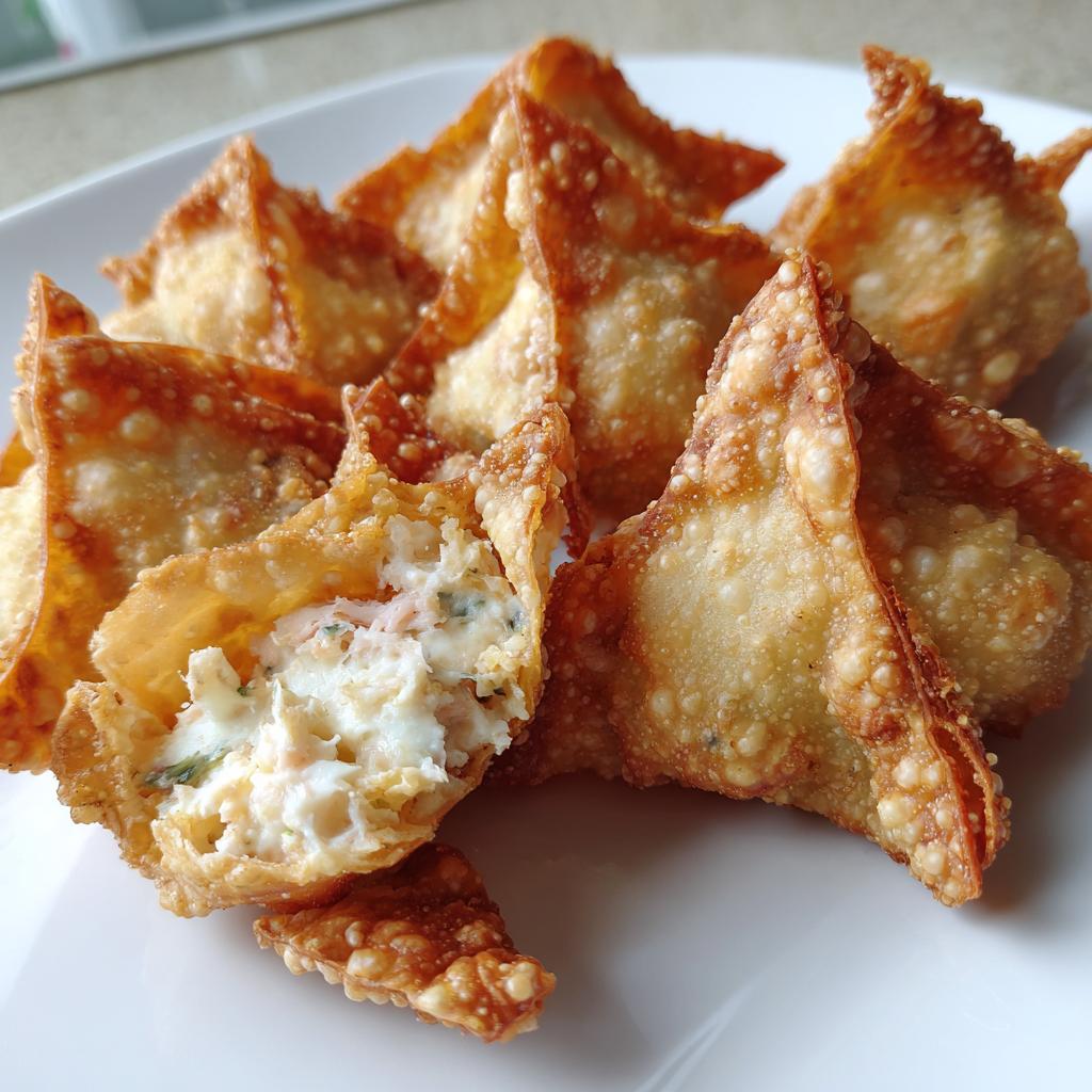 Crab Rangoon with Water Chestnuts - detail 2