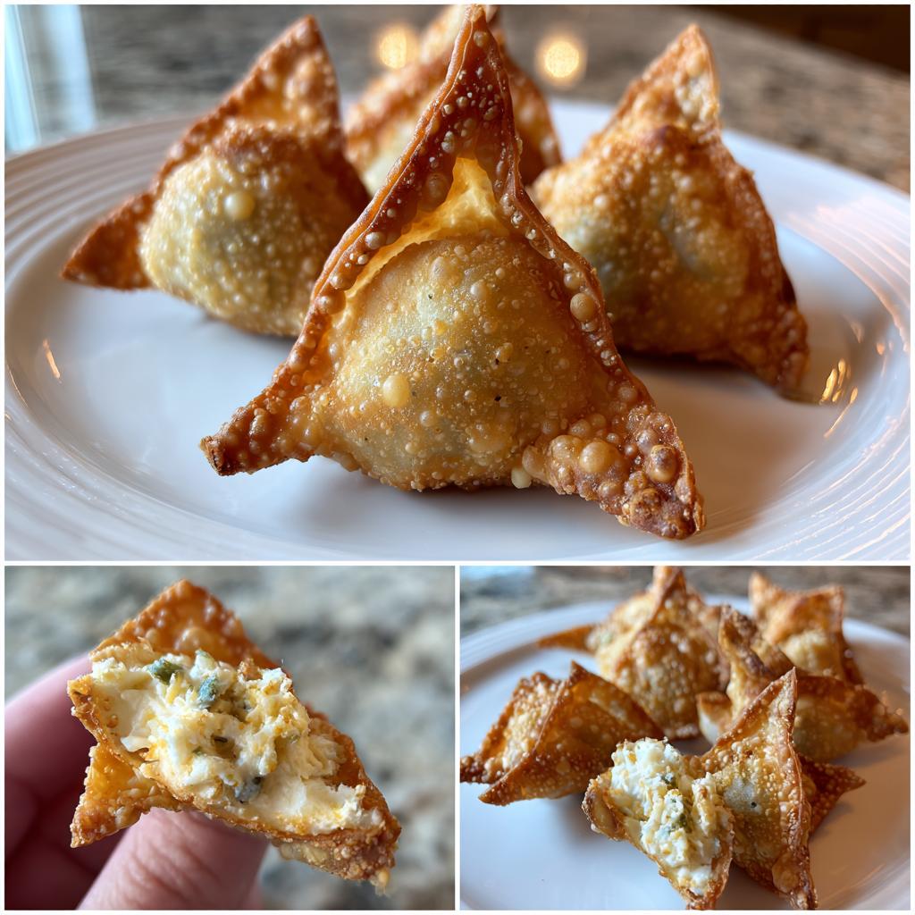 Crab Rangoon with Water Chestnuts - detail 3