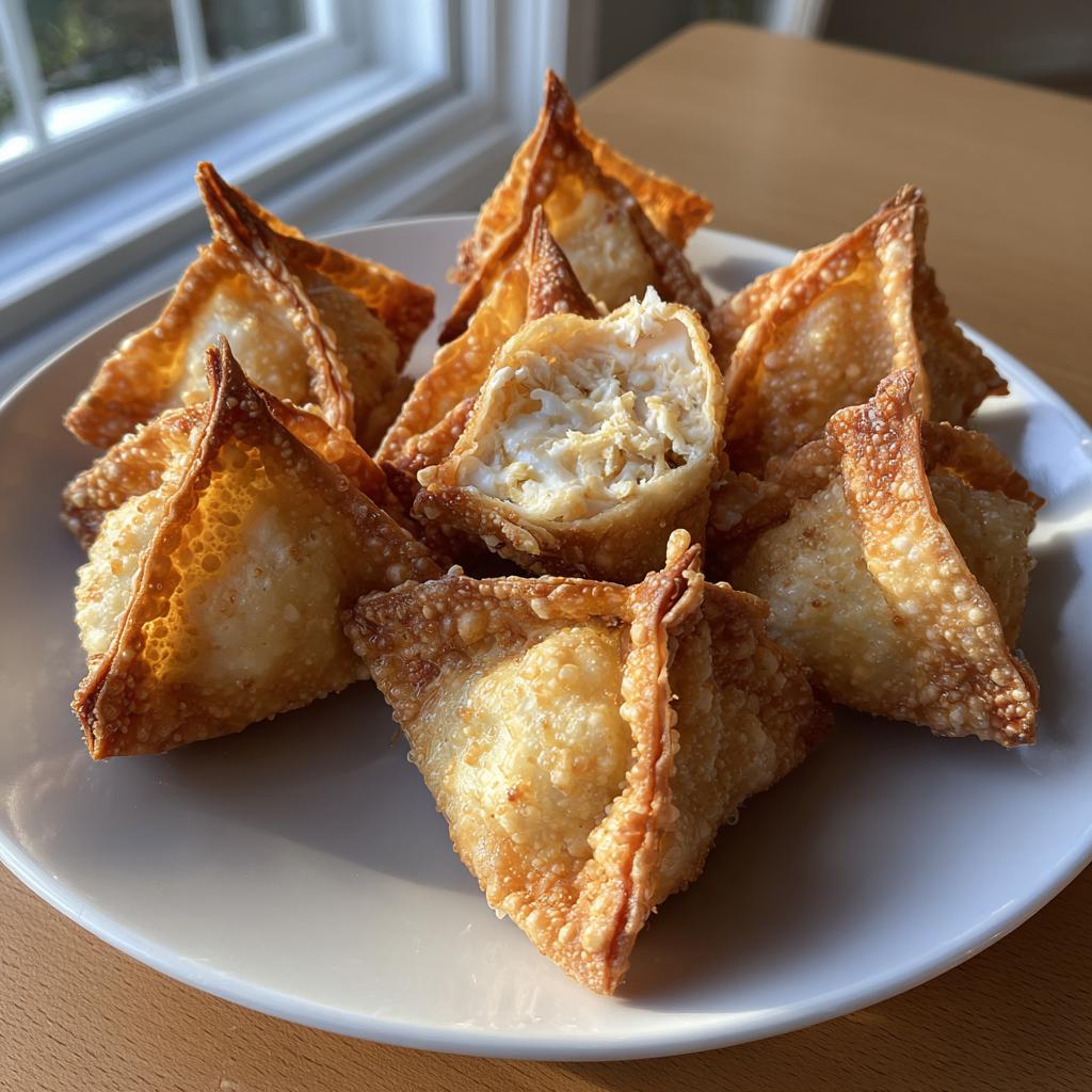 Crab Rangoon with Water Chestnuts: 1 sztuka radości