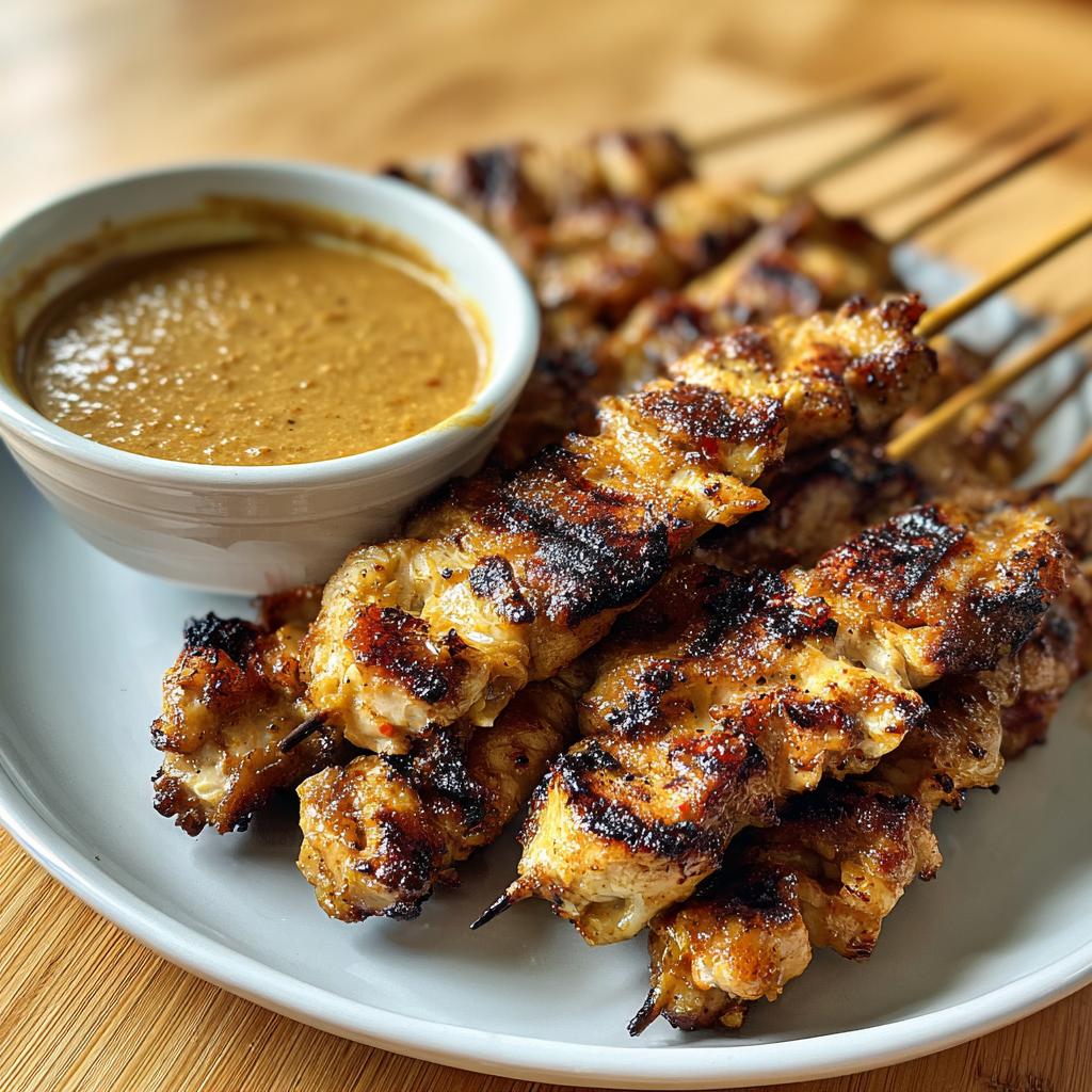 Easy Chicken Satay - detail 3