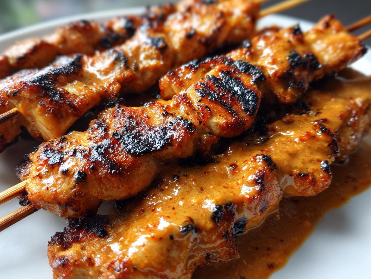 Easy Chicken Satay - detail 4