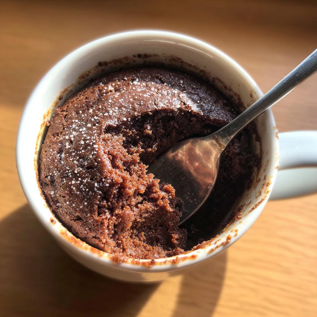 Easy Microwave Chocolate Mug Cake - detail 3