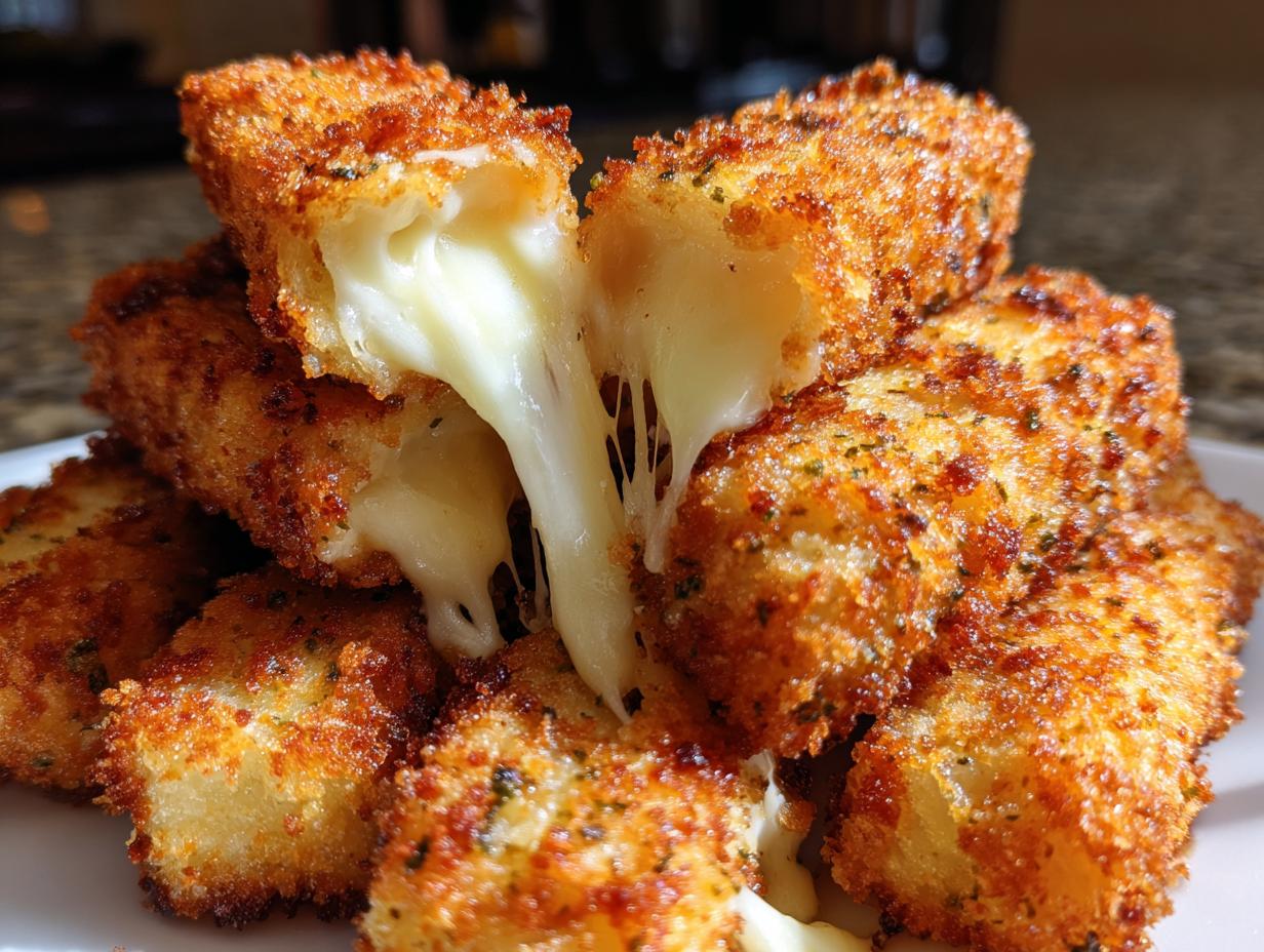 Fried Mozzarella Cheese Sticks - detail 3