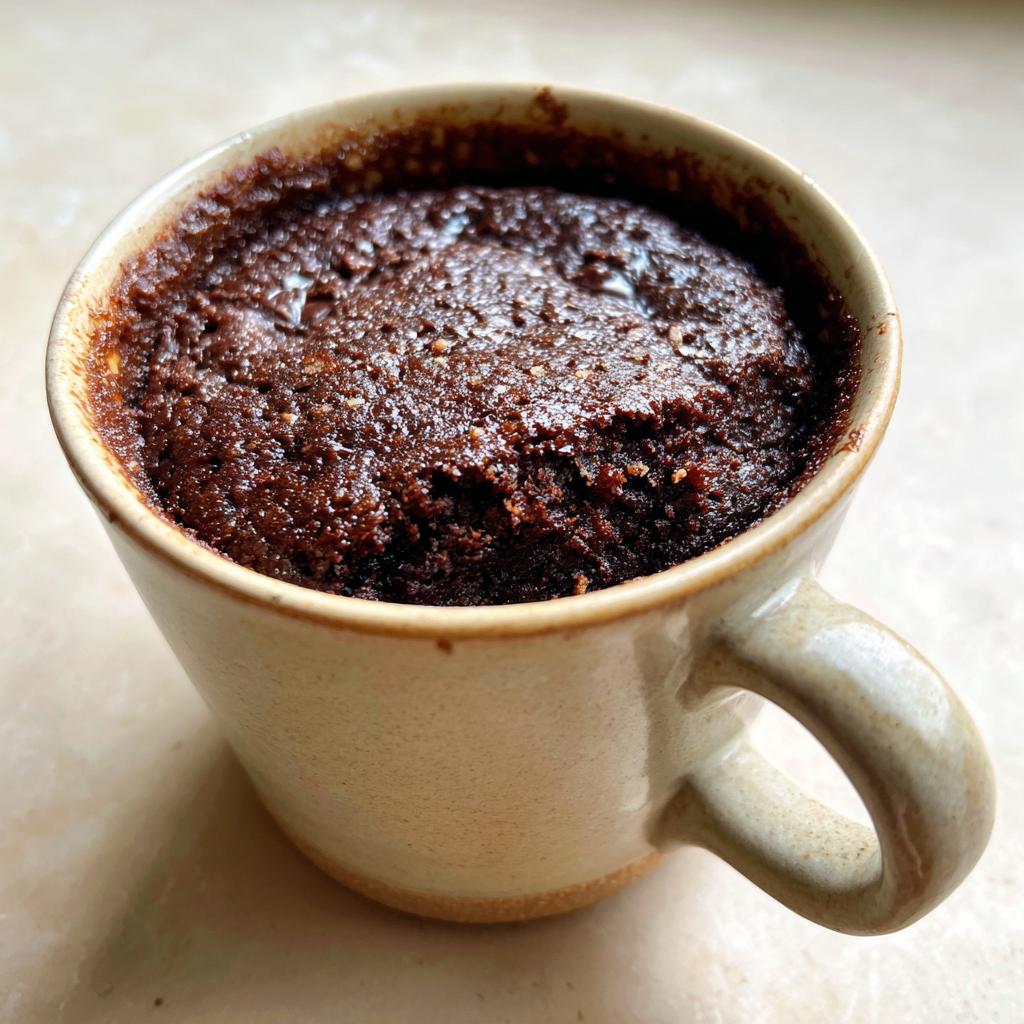 Beschere dich: 1 minutowy Fudgy Nutella Mug Cake