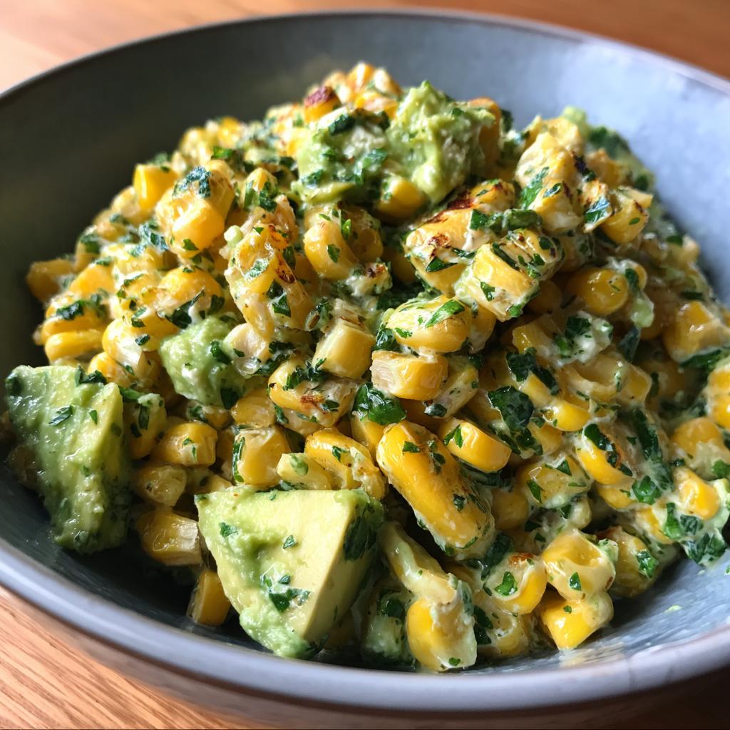 Green Goddess Corn Salad - detail 2