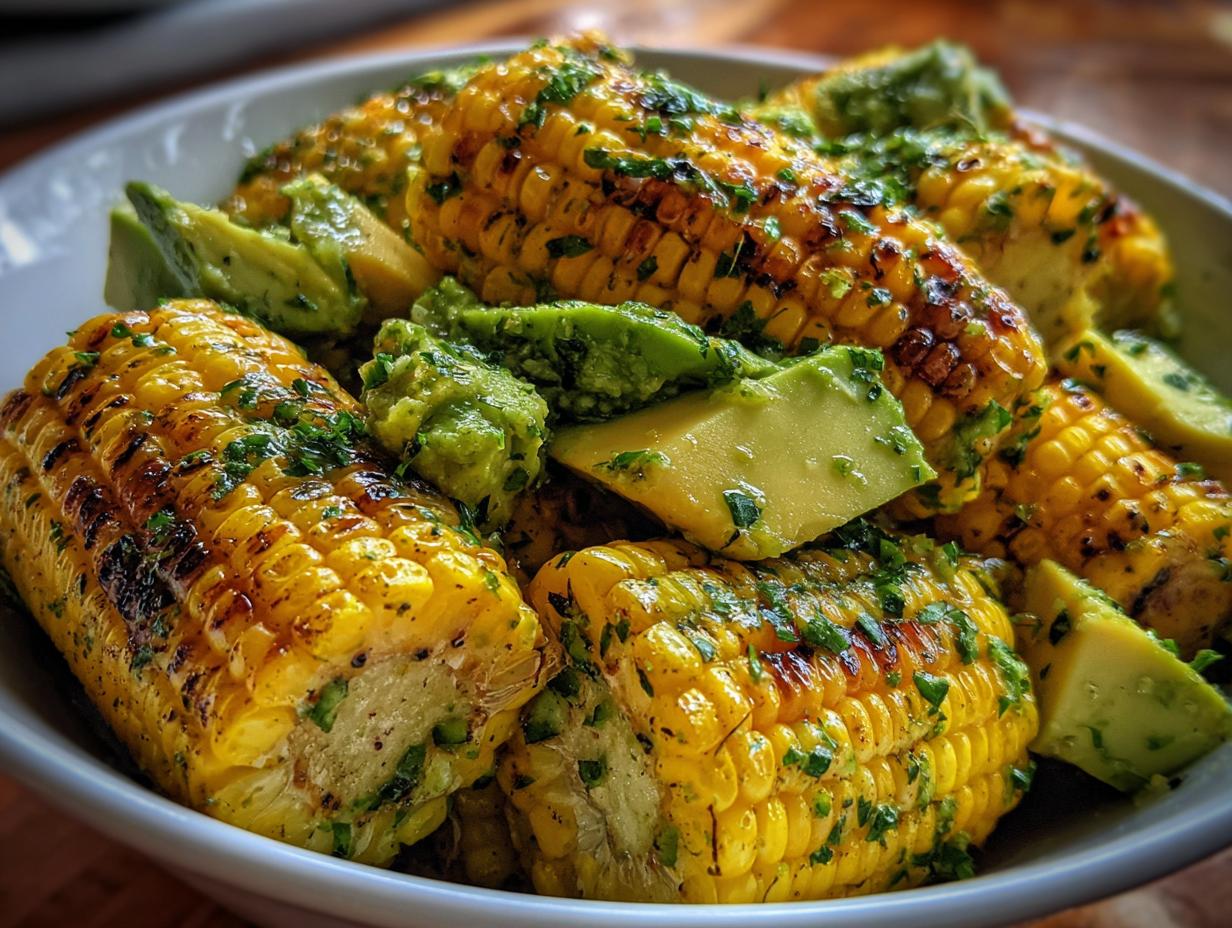 Pyszna Green Goddess Corn Salad w 30 minut