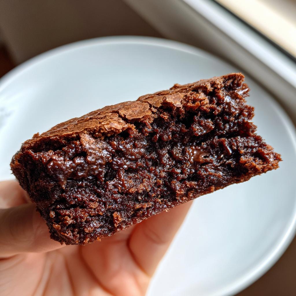 Individual Microwave Brownie - detail 1