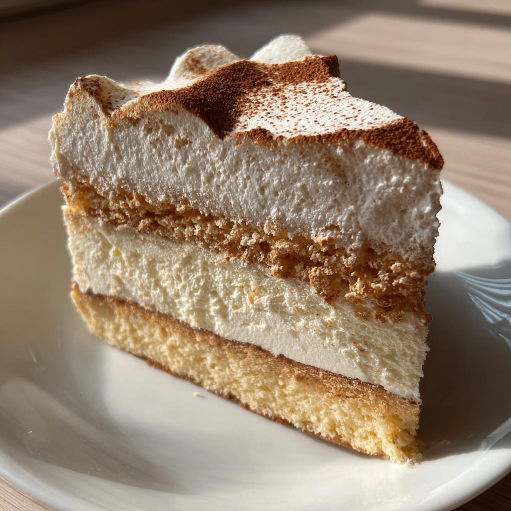 Käsesahnetorte (German Yogurt Mousse Cake) - detail 2