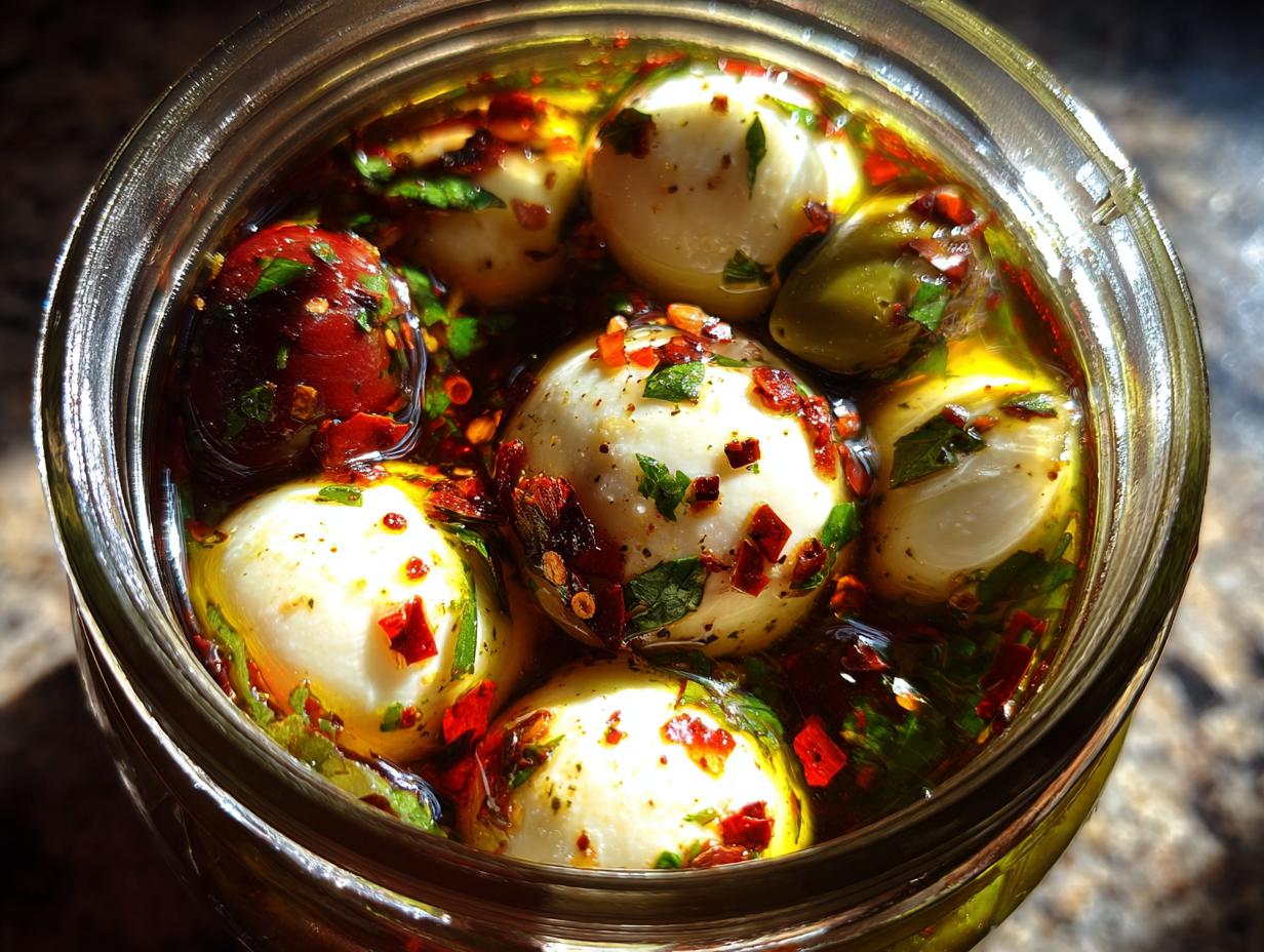 Marinated Mozzarella Balls - detail 1