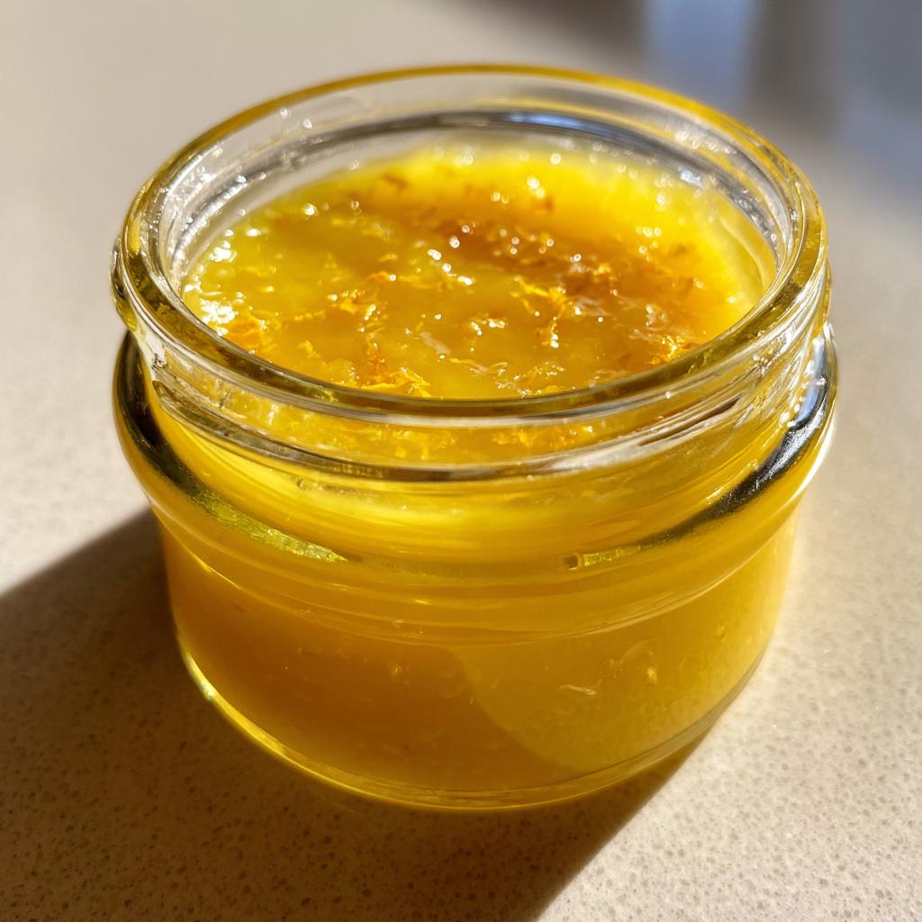 Microwave Lemon Curd - detail 2