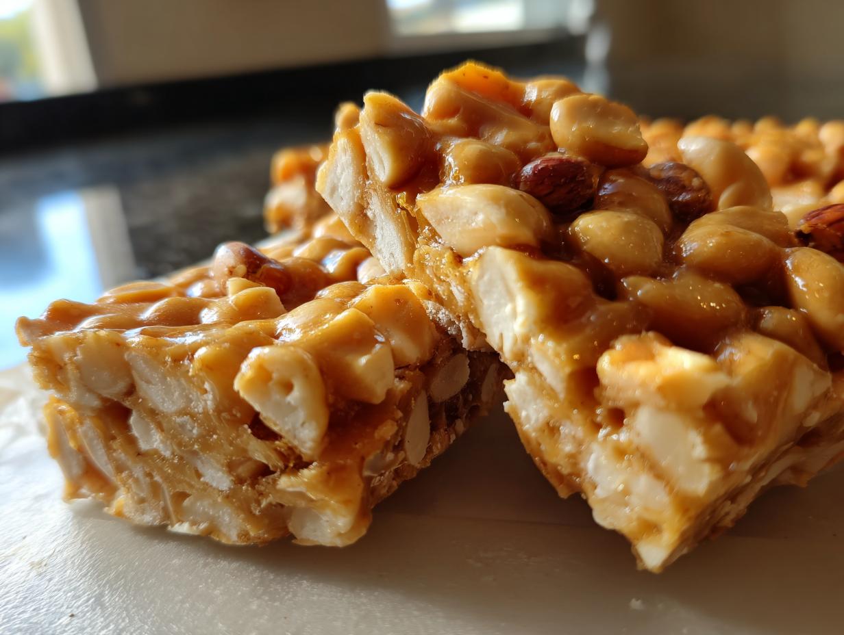 Microwave Oven Peanut Brittle - detail 1