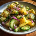 Pineapple Cucumber Salad
