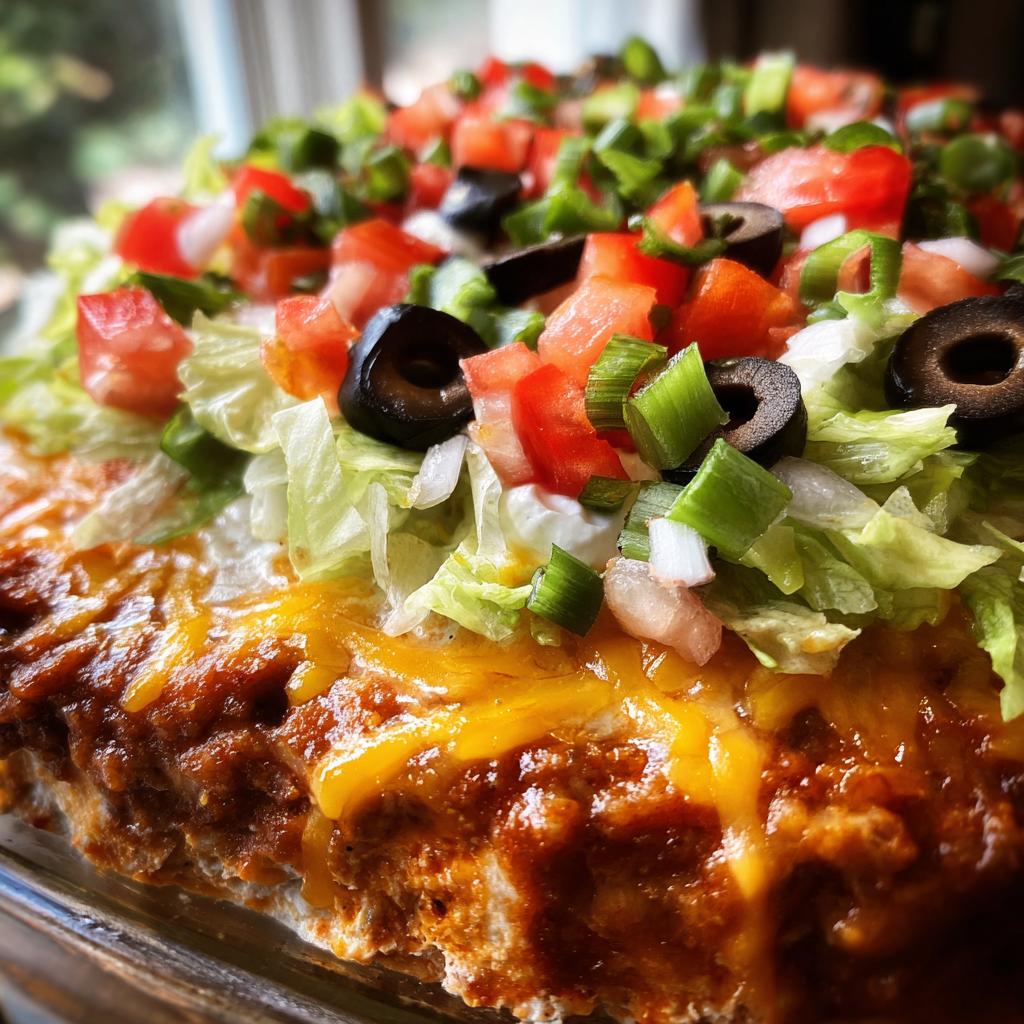 Seven-Layer Taco Dip - detail 2