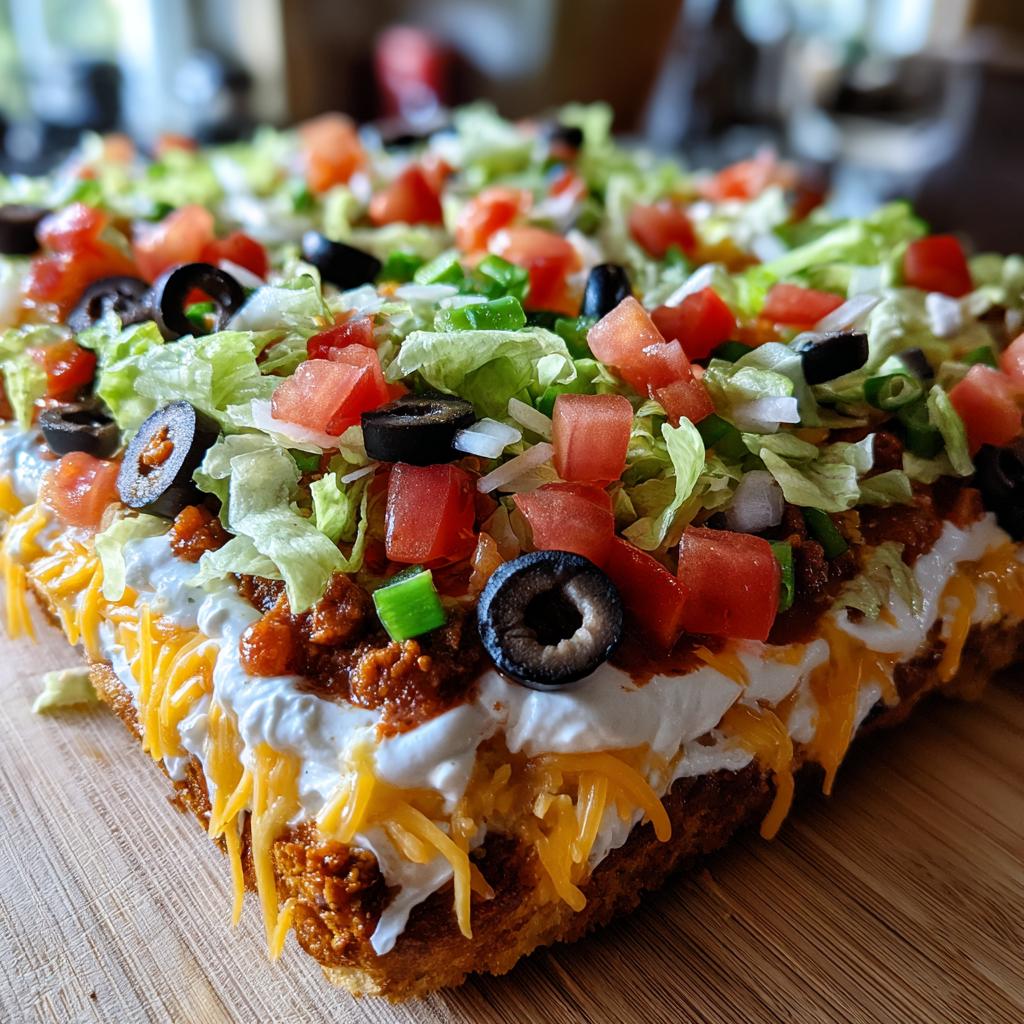 Seven-Layer Taco Dip - detail 3