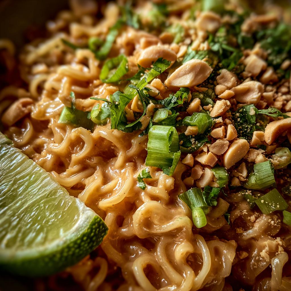 Thai Peanut Butter Ramen - detail 1