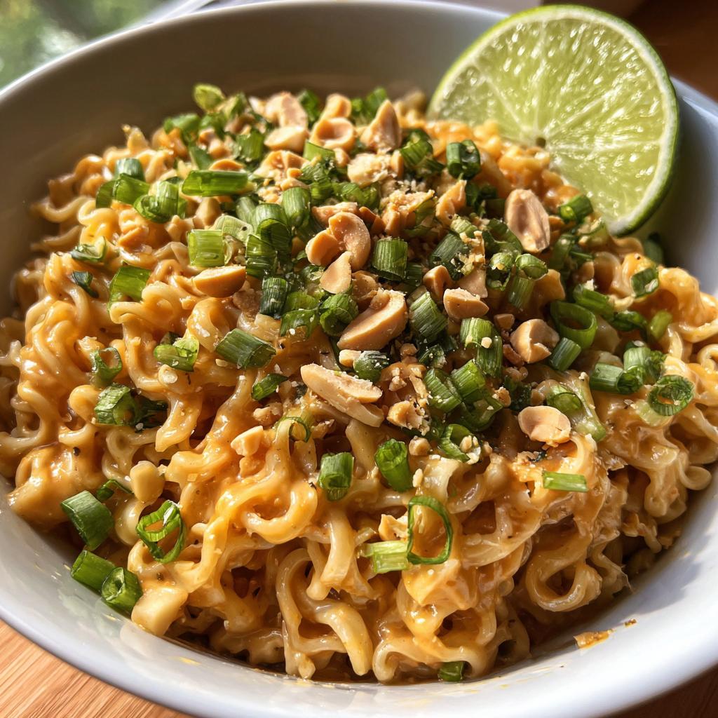 Thai Peanut Butter Ramen - detail 2