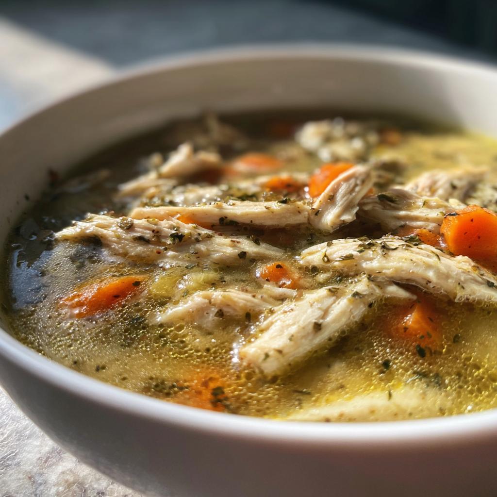 Tuscan Chicken Soup - detail 1
