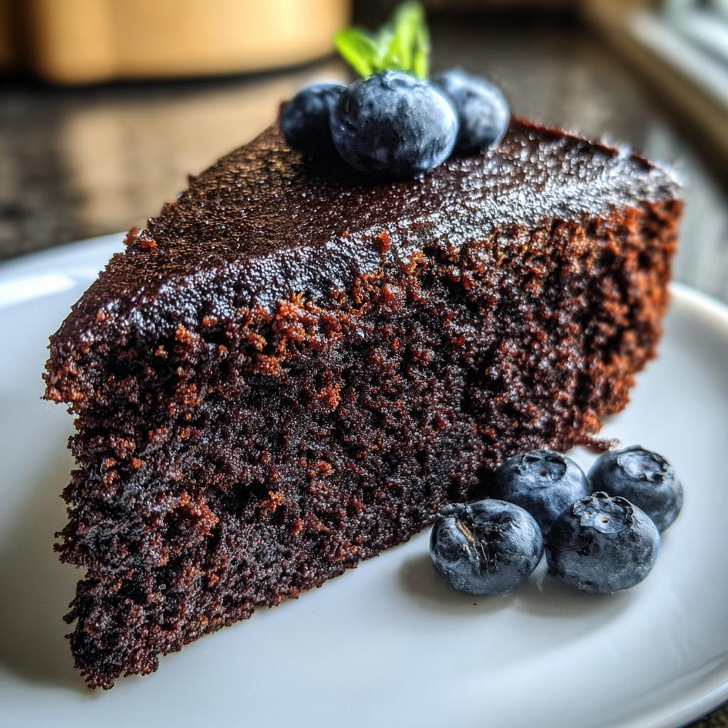 Vegan Chocolate Cake - detail 1