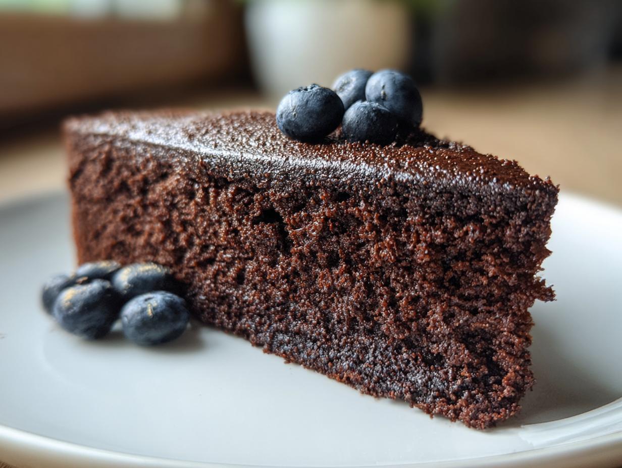 Vegan Chocolate Cake - detail 3