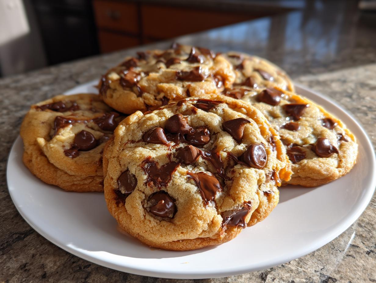 Bakery-Style Chocolate Chip Cookies