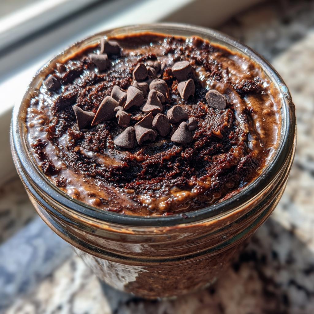 Brownie Batter Overnight Oats - detail 2