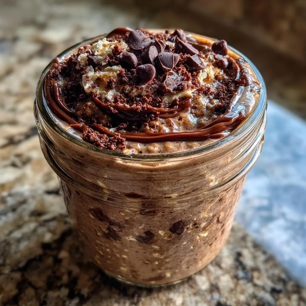 Brownie Batter Overnight Oats: Delicious 5-Minute Prep