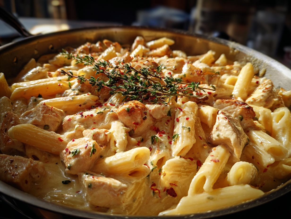 Amazing Cheesy Chicken Pasta Recipe 1