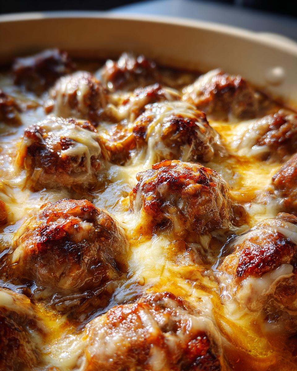 Cheesy French Onion Meatballs: The Ultimate Comfort Food Recipe - detail 2