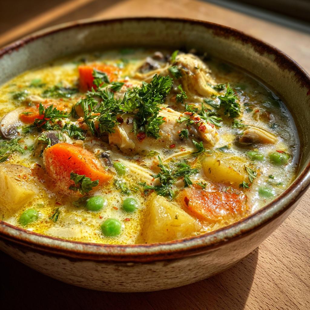 Chicken Pot Pie Soup - detail 1