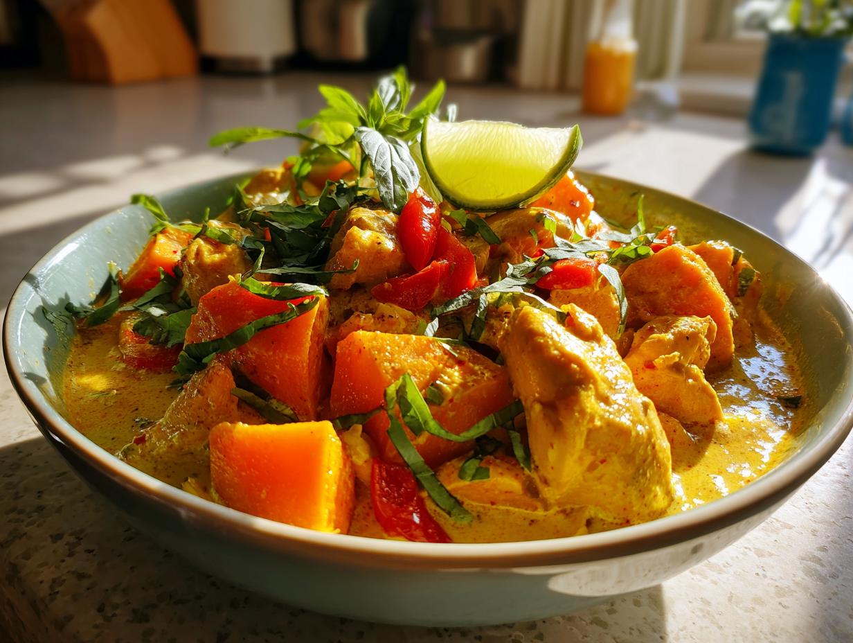 Chicken and Pumpkin Thai Curry