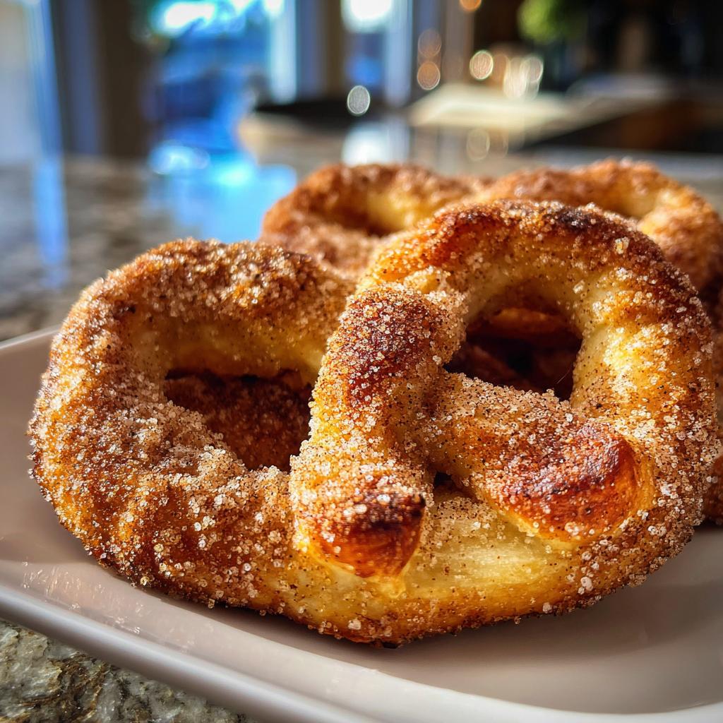 Cinnamon Sugar Soft Pretzels - detail 1