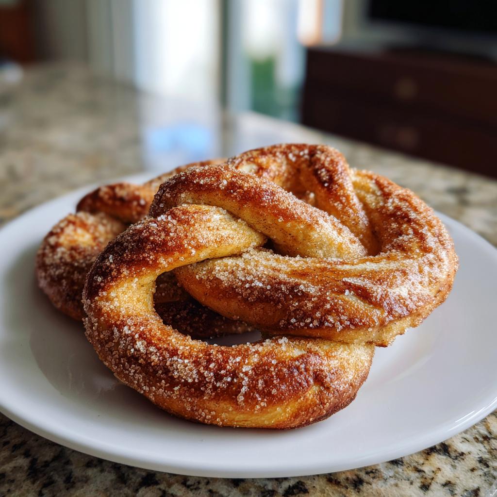 Cinnamon Sugar Soft Pretzels - detail 2