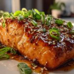 Cooker Honey Garlic Glazed Salmon
