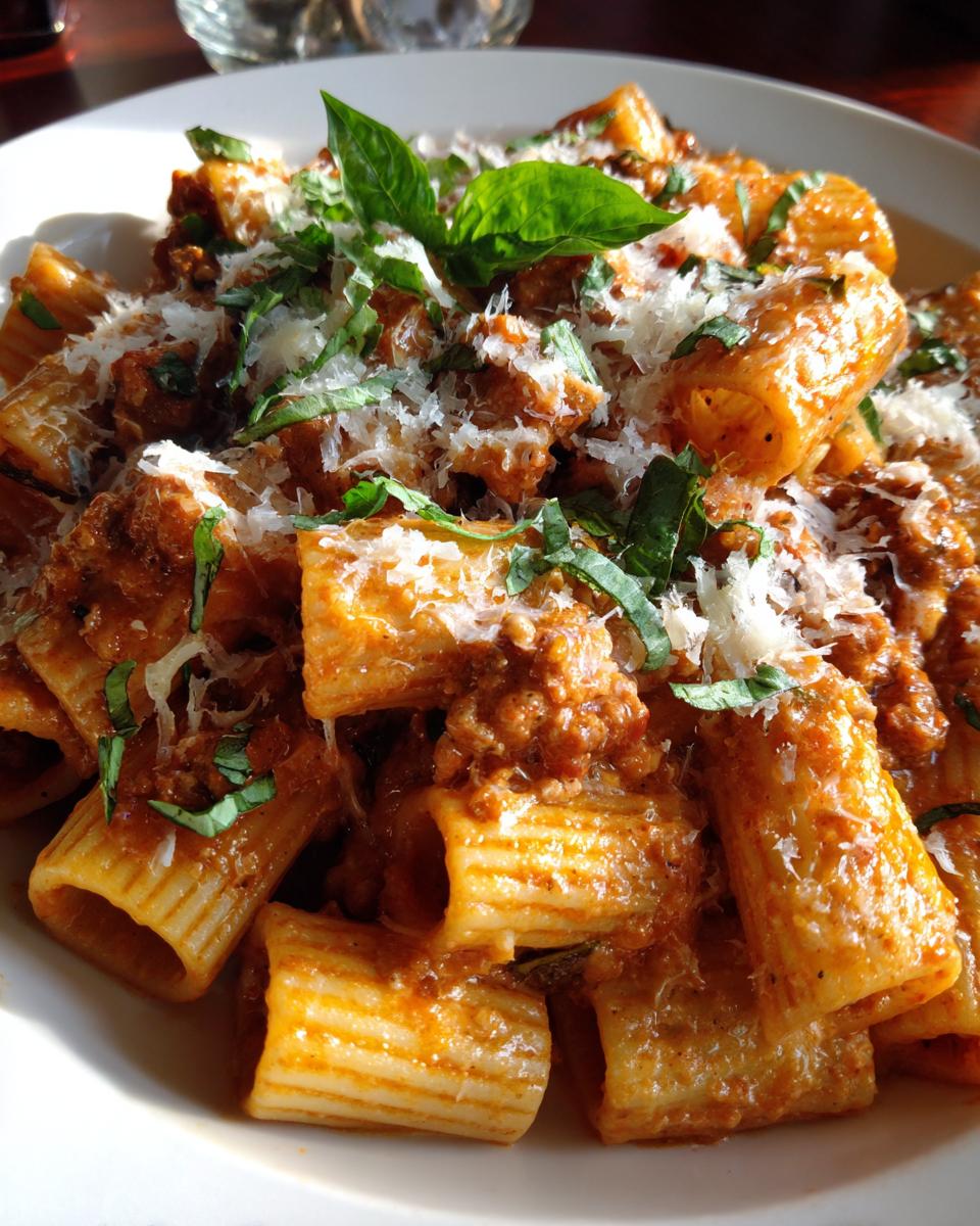Creamy Italian Sausage Rigatoni - detail 1