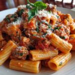 Creamy Italian Sausage Rigatoni