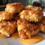 Crispy Bang Bang Salmon Bites